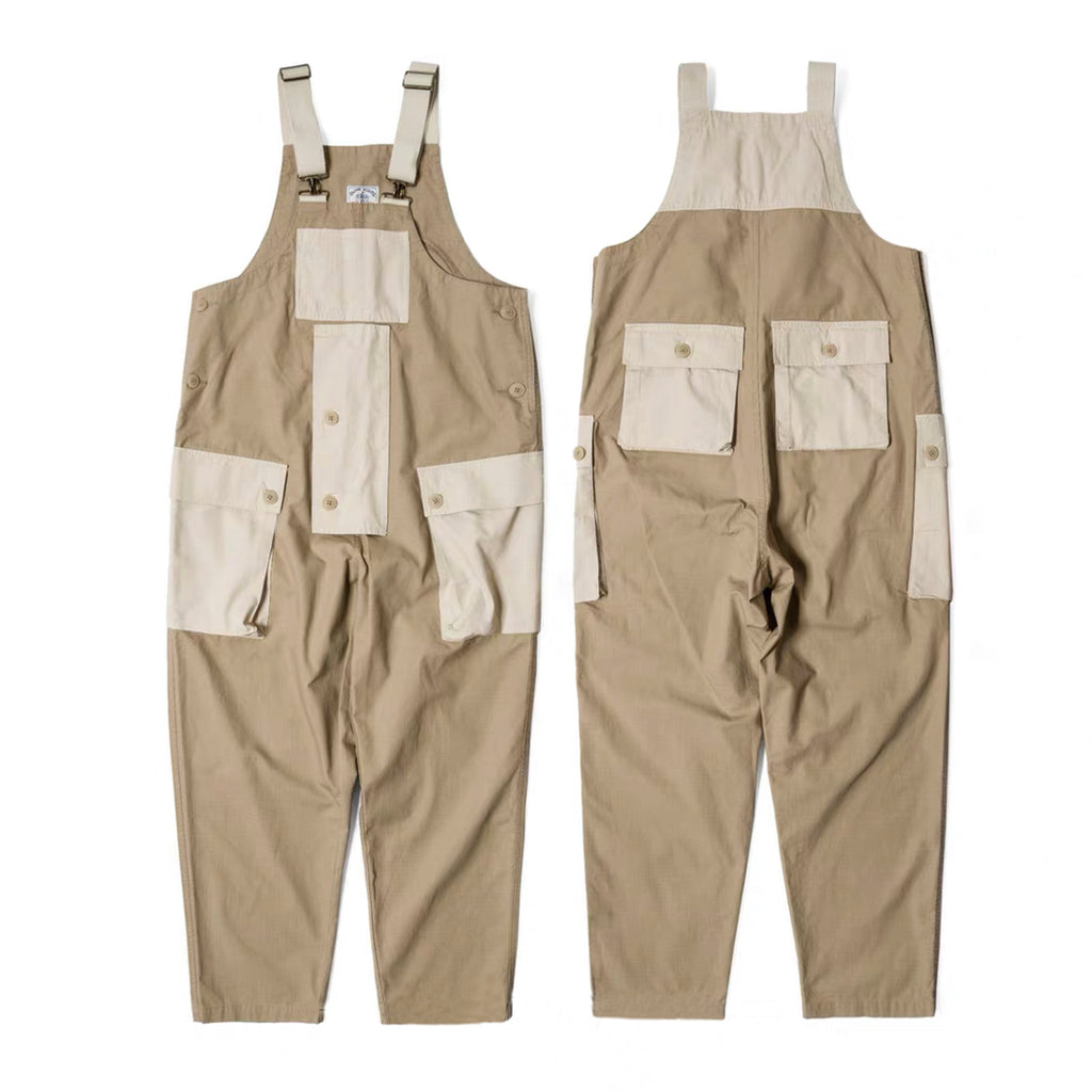 Cotton Ripstop British Worker Overall - Beige