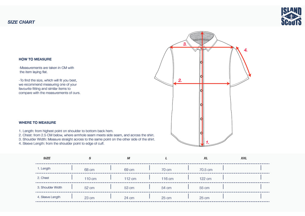 Beach Print Hawaii Shirt -Beige