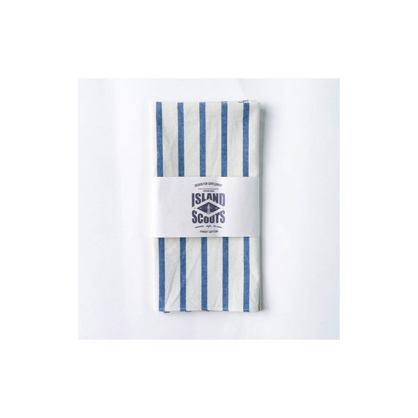Scouts Bandana - Blue/White Chambray Stripes
